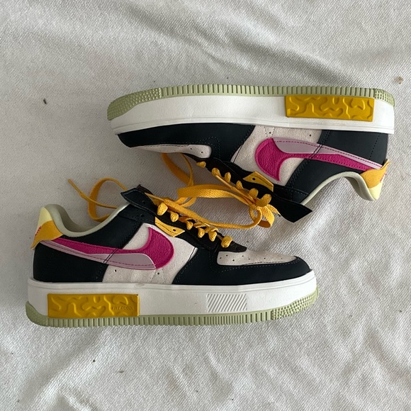 Nike Other - Air Force 1 Fontanka Off Noir/Pink Prime Women's 8